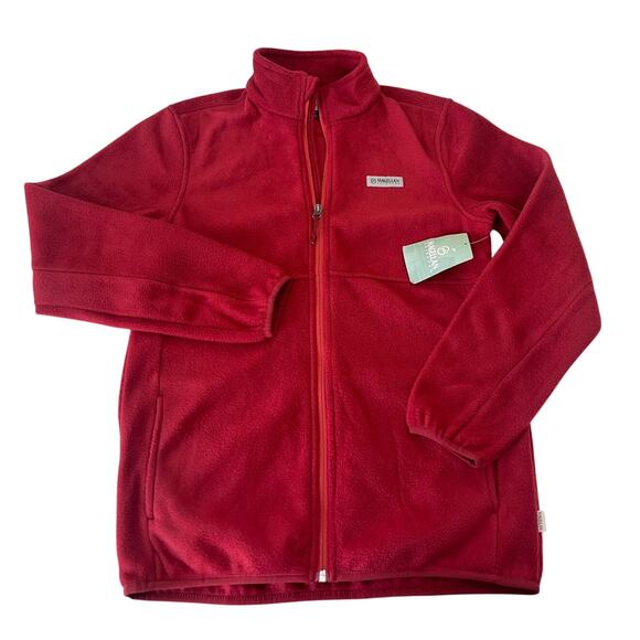 Magellan Outdoors Other - NWT Magellan Outerwear‎ Fleece Full Zip Jacket Red Dahlia Outdoors Mens Small